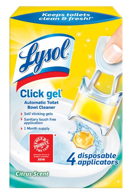 LYSOL® Click Gel Automatic Toilet Bowl Cleaner - Citrus (Discontinued)